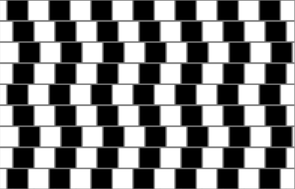 Cafe wall illusion / Good News / Finding Hope / Karen McCann / EnjoyLivingAbroad.com