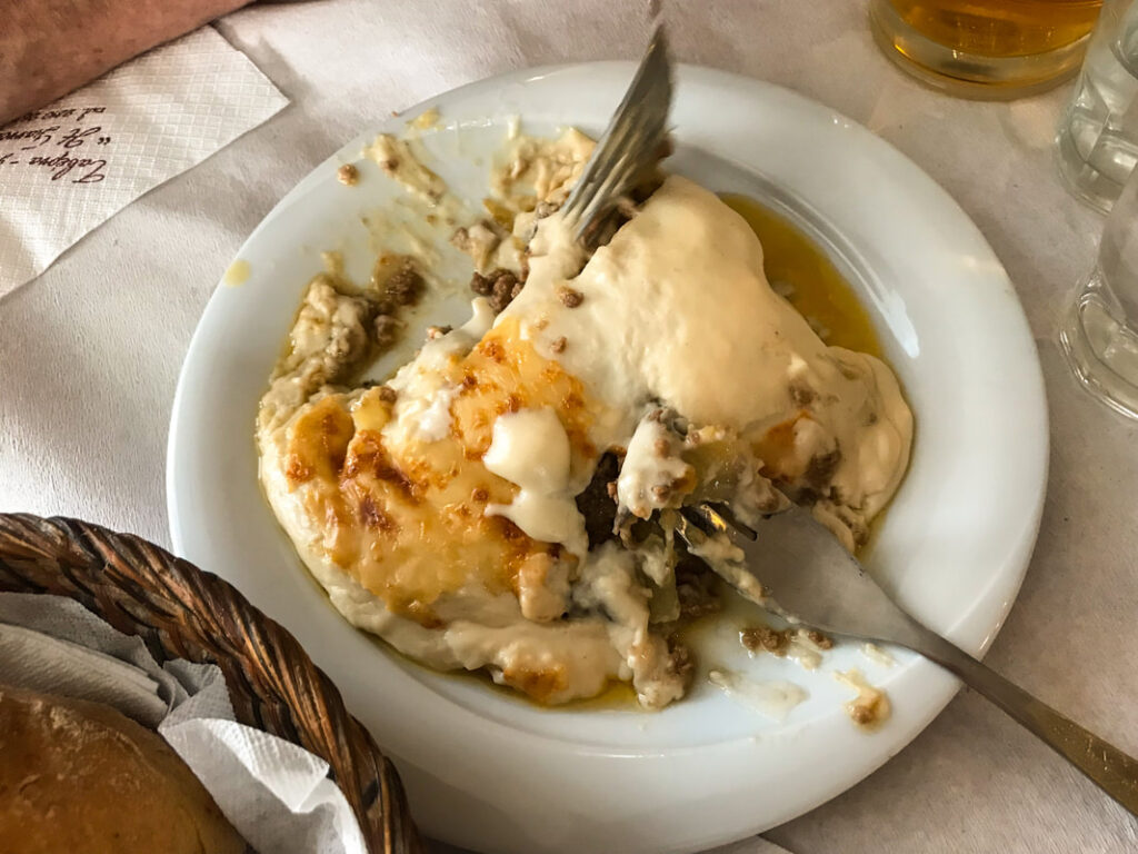Moussaka / Thessaloniki, Greece / Karen McCann / EnjoyLivingAbroad.com
