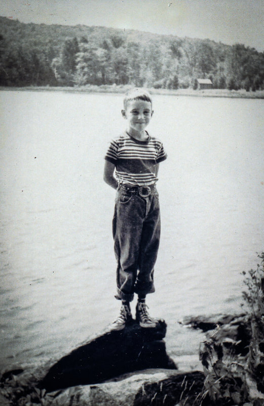 Richard McCann, age 9 / Lake Paradox / Stand By Me / Karen McCann / EnjoyLivingAbroad.com
